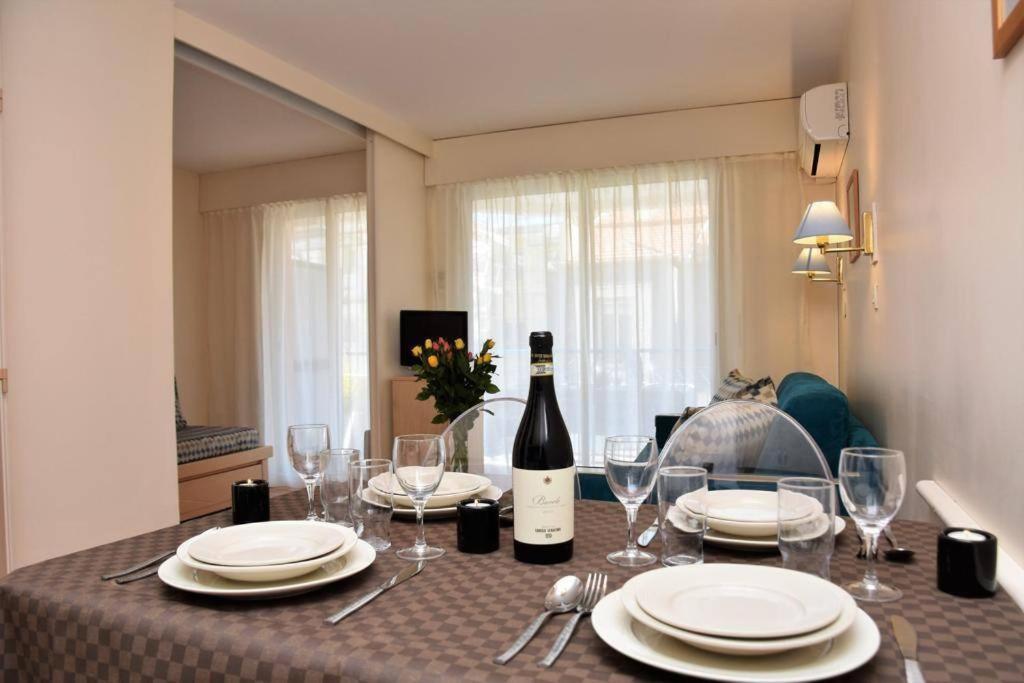 Apartamento Les Rivages 2P Terrasse Parking Menton Exterior foto
