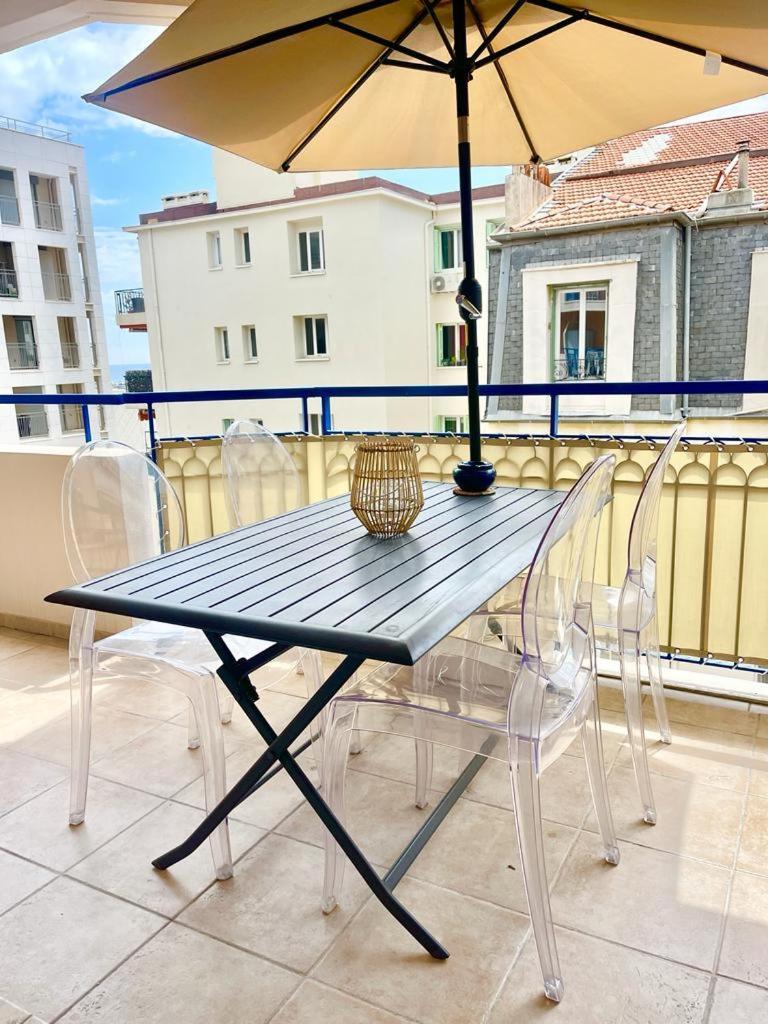 Apartamento Les Rivages 2P Terrasse Parking Menton Exterior foto