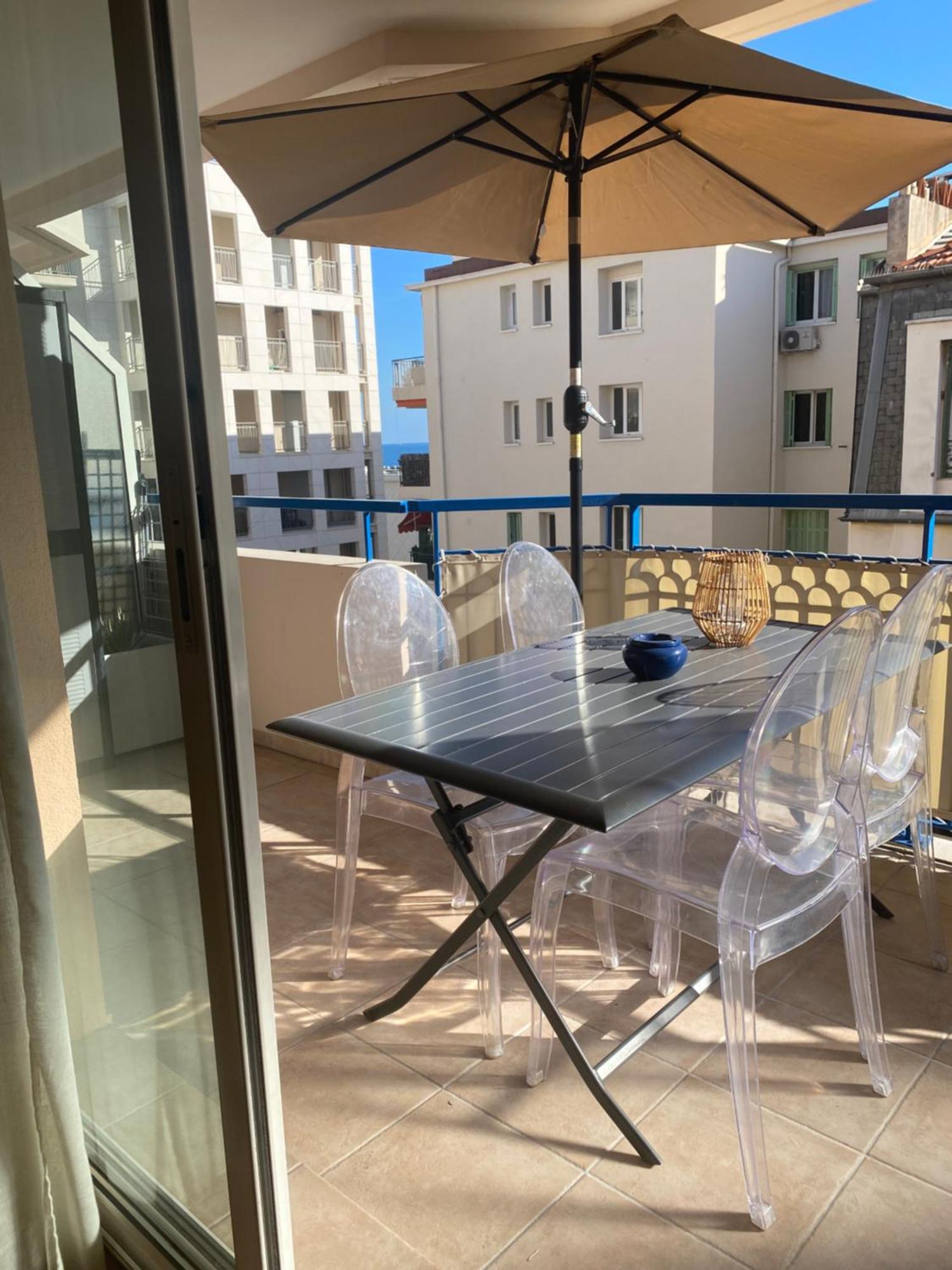 Apartamento Les Rivages 2P Terrasse Parking Menton Exterior foto