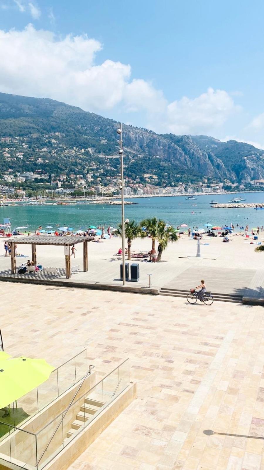 Apartamento Les Rivages 2P Terrasse Parking Menton Exterior foto