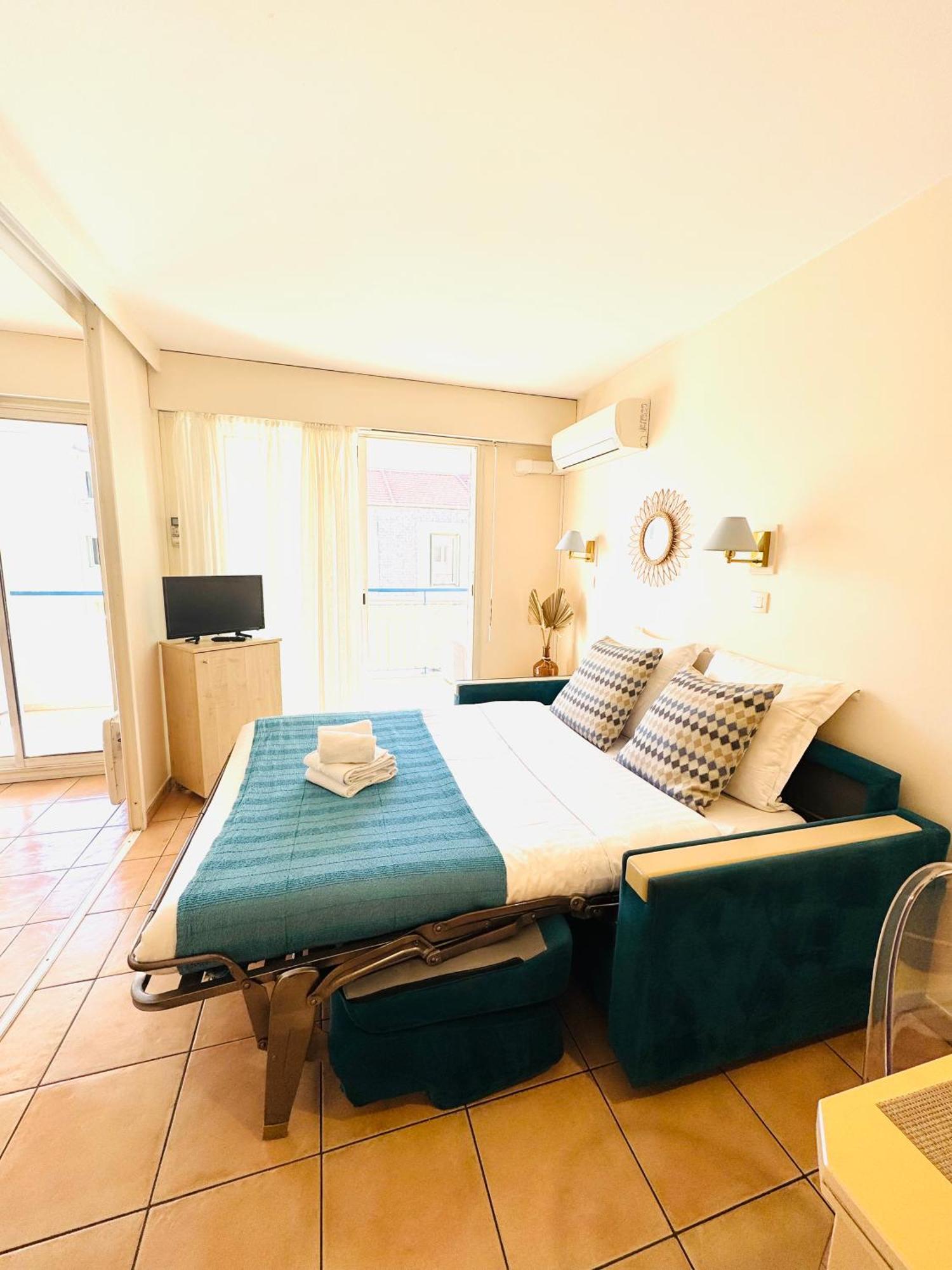 Apartamento Les Rivages 2P Terrasse Parking Menton Exterior foto