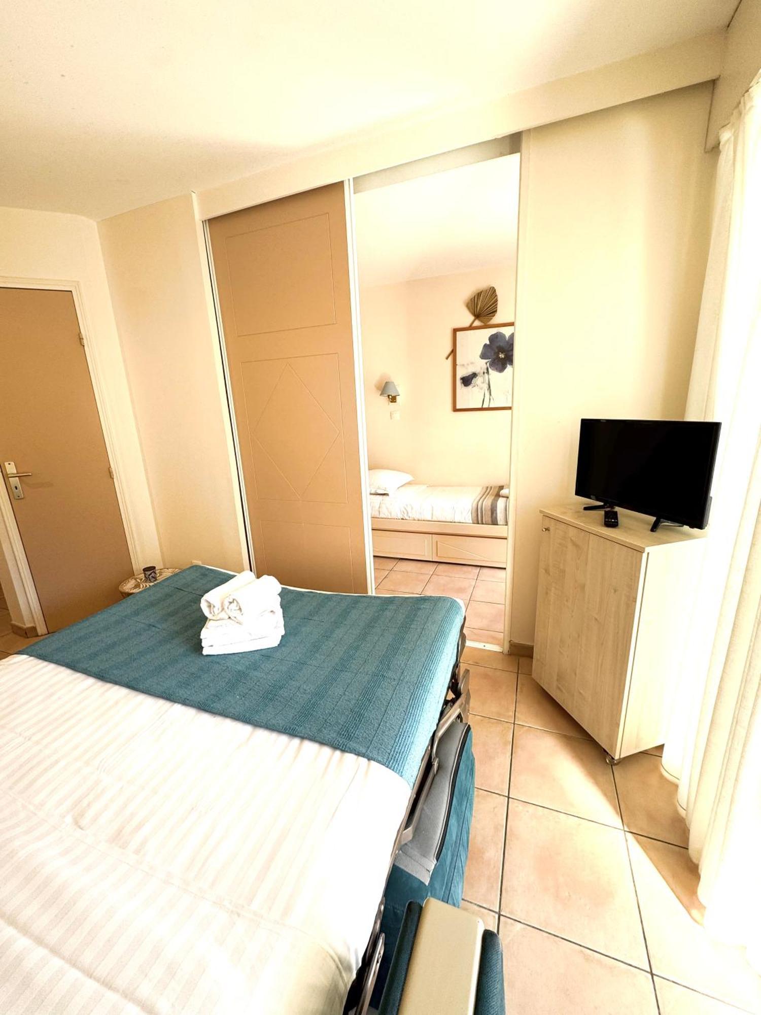 Apartamento Les Rivages 2P Terrasse Parking Menton Exterior foto