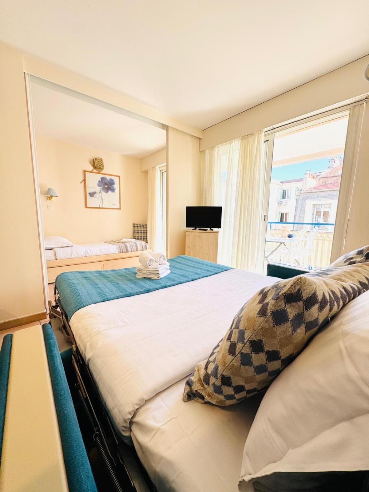 Apartamento Les Rivages 2P Terrasse Parking Menton Exterior foto